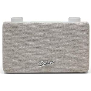 Roberts Play11 Dab/Dab+/FM digitale radio, wit, draagbaar, hoofdtelefoonaansluiting