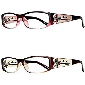 Kaylee Stijlvolle leesbril voor dames (2-Pack, 3.25)