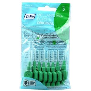 TEPE Interdentale Borstels 0,8 mm Groen - 4 Pack van 8 (32 borstels)
