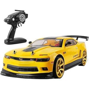 Dazii RC Sport Race Driftauto, 1/10 op afstand bestuurde auto voor geschenken voor volwassenen en kinderen, 4WD RTR-voertuig met 2 batterijen en driftbanden, cadeau voor kinderen