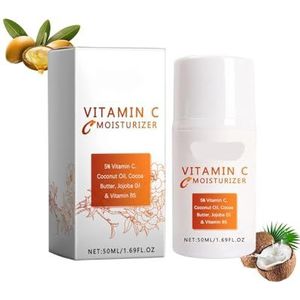 Vitamine C Gezichtscrème - Hydraterende, Verhelderende Crème For Dagelijkse Huidvoeding(1PCs)