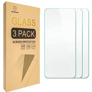 (3 stuks) Compatibel voor Samsung Galaxy A03 Core Screen Protector Gehard Glas [Hardheid 9H] [Hoge definitie] [Kras] H-G89