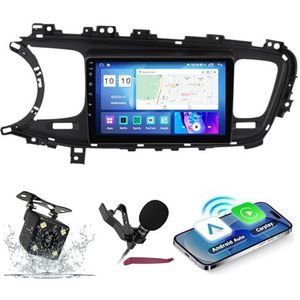 Android 14 Auto Stereo Navi voor K-IA Optima K5 (2013-2015) 9 ""QLED-scherm Autoradio met draadloze carplay Android Auto GPS Navigatie met Bluetooth 5.0 HIFI FM 5G-WiFi SWC RDS MIC,M700s
