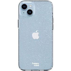 HappyCase voor iPhone 14 Hoesje Flexibel TPU Glitter Print
