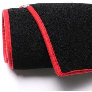 Beschermend kussen Auto-accessoires Interieur Dashboardhoes Dashboardmat Tapijt Antislipmat Voor Hyundai Voor Venue 2019-2023(Rood,RHD)