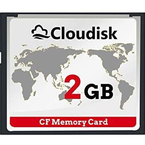 Cloudisk 2 GB CF-kaart Compact Flash-geheugenkaart prestaties voor fotocamera's