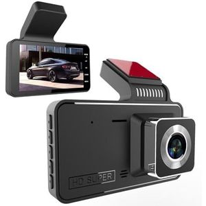 Dash Cam Dash Cam Voor Achteruitrijcamera WiFi Auto DVR 1080P HD Drive Video Recorder Nachtzicht Parkeermonitor Black Box Registrator Dashcam(Rear Camera WiFi,64G)
