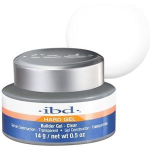 IBD Hard Gel - Builder Gel Clear, 14 g - MADE IN USA - Hoogwaardige builder gel voor gelnagels