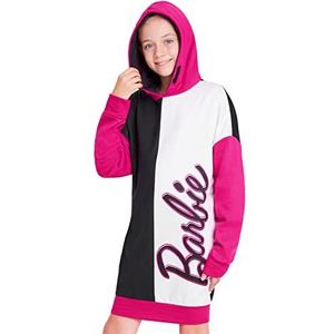 Barbie Oversized Hoodie, Sweater Jurk voor Meisjes (Multicolor, 11-12 Jaar)