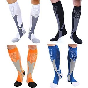 Compressiekousen Klasse 2 Steunkousen Reiskousen 4 Paar 40-43