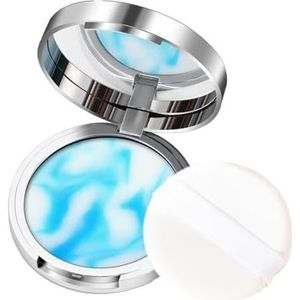 Baorder Oil Control Face Pressed Powder, Candy Bella Natural Compact Jelly Face Make Up Setting Powder, Poedervrij, Zacht, Huidvriendelijk, Langdurige afwerking, Lichte Waterdichte Gezichtscosmetica