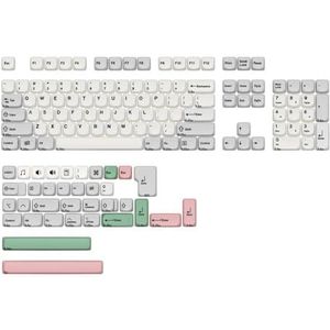 QPSJXN KBDIY Retro Russische ISO KEYCAPS Set 138 PBT KOA -profiel compatibel met Mechanical Keyboards GMK 9009(GMK 9009 Theme-EN)