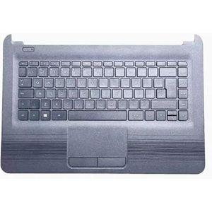 Laptopbehuizing met palmrest en toetsenbord voor HP 14-AC 15-AY 15G-AJ 15-AM 15-AN 15-AF 14G-AD TPN-I119(Black)