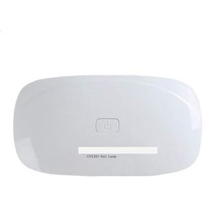 Een nagellamper USB Mini-nagellamp LED-nageldroger, opvouwbare gelnagels en teennageluithardingslicht Opvouwbare manicure-kunstgereedschappen