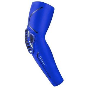 1 stuk sportpads ademende beschermingsuitrusting fietsen hardlopen basketbal voetbal volleybal voetbal scheenbeschermers (kleur: 1 stuk blauw, maat: XL)