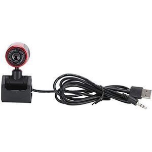 USB2.0 Computer Camera, HD Webcam Microfoon Laptop USB PC Webcam Flexibele Roterende Web Camera voor Bellen, Conferentie