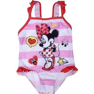 Kostuum voor meisjes, Disney Minnie Zee, badkamer, hele slip, zwembad, maanden, meisjes, kostuum, zwemmen, slipje, baby, kinderen, kleding, cadeau, Volledig roze, 18 Maanden