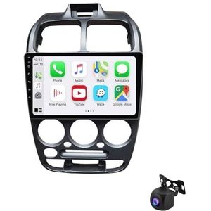 Android 12 autoradio 9"" Touchscreen Auto Stereo voor Hyundai Verna 1999-2004 Ingebouwde Carplay Android Auto Ondersteunt WiFi GPS Bluetooth USB Stuurbediening/Mirror Link/achteruitrijcamera (Color :