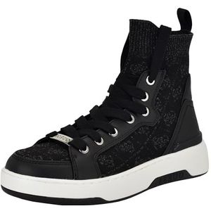 GUESS Dames Heren Sneaker, Zwart Logo 003, 40 EU