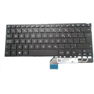 Laptoptoetsenbord voor ASUS 0KNB0-2626JP00 Goud Japans JP met achtergrondverlichting 0KNB0-2624CB00 Canada CA ZWART Zonder frame(Canada CA)