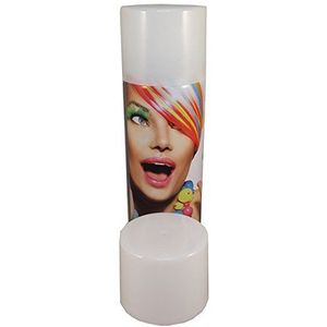 G&M Color Haarspray 250 ml | 7 kleuren | haarkleuren voor carnaval Halloween gekleurd (wit)