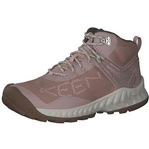 KEEN Nxis Evo Mid Waterdicht dames Wandelen laarzen , Fawn Perzik Zweep, 37.5 EU