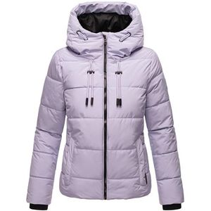 MARIKOO Shimoaa XVI Winterjas voor dames, gewatteerd, warm, met capuchon, XS-XXL, Lichtlilac, L