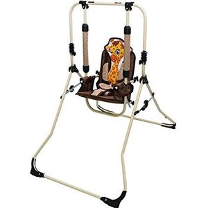 2-in-1 kinderschommel babyschommel babywip kamerschommel tuinschommel binnen/buiten babyschommel en hoge stoel in één. Giraffe
