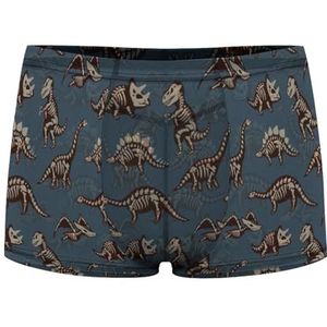 Grappige Dinosaurus Heren Boxer Slips Sexy Shorts Mesh Boxers Ondergoed Ademend Onderbroek Thong