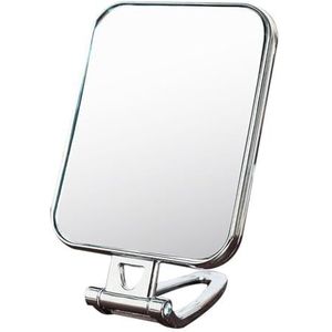 Vouwende Schoonheidsspiegel Plastic Handheld Vanity Mirror Dubbelzijdige Dagelijkse Make-up Spiegel, Rectangle, PVC (Polyvinylchloride) kunststof, geen edelsteen