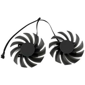 2 stks/partij CF-12915S RTX 2060 GPU FAN, VOOR INNO3D GTX 1660 Spuer, TI, voor Zwarte voor Goud voor Extreme videokaart koelventilator