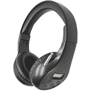 Persoonlijke FM-Radio Koptelefoon Oorkappen, Draadloze Headset met Ingebouwde Radio voor Maaien, Joggen, Wandelen, Dagelijkse Activiteiten, Eenvoudig in Gebruik, Fijne Afwerking