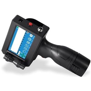 Brede codeertoepassingen 28taal 12,7 mm afbeelding QR-code Serienummer Draagbare maskerprinter Handjet draagbare thermische inkjetprinter Lichtgewicht en handig