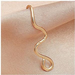 Neuspiercing 1 STUK Roestvrij staal spiraal nep neus ring manchet niet piercing neus ring clip op nep neus piercing sieraden oor manchet oorbel vrouwen Helixpiercing (Size : E02780)