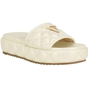 GUESS Longo platte damessandaal, ivoor, 6.5 UK, Ivoor, 39.5 EU