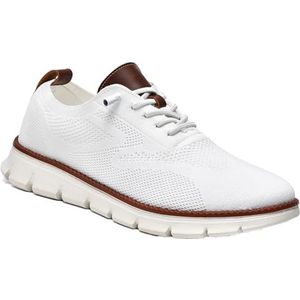 Breeze Shoes for Men Oxfords Lace-Up Lightweight Casual Walking Shoes Comfortable,Mens wearbreeze Shoes Breeze Urban Shoes for Men,Men's Mesh Dress Sneakers Business Shoes (White,41)