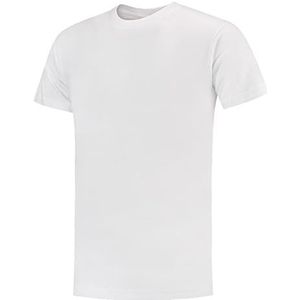 Tricorp 101001 Casual T-shirt, 100% gekamd katoen, 145g/m², wit, maat 3XL