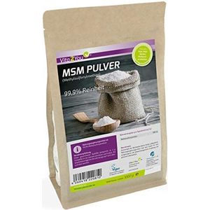 Vita2You MSM Poeder 1000 g - (methylsulfonylmethaan) 99,9% zuiverheid - meshfactor 40-80 - 1 kg organische zwavel - premium kwaliteit
