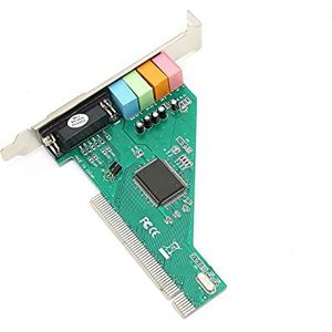 PCI-de Indicator van de Geluidskaart Digitale Audio wijd Compatibele Kleine Compacte Ingebouwde Geluidskaart voor Vensters 98