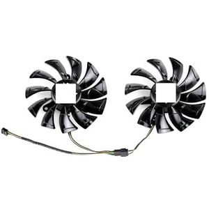 GA92S2U Koelventilator voor ZOTAC voor GeForce RTX 3090 3080 3070 3060 Ti X-GAMING Grafische Kaart(Black 2-Fan)