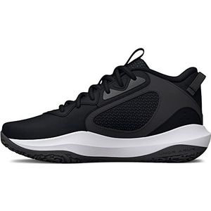 Under Armour Uniseks basketbalschoenen, zwart, 41 EU