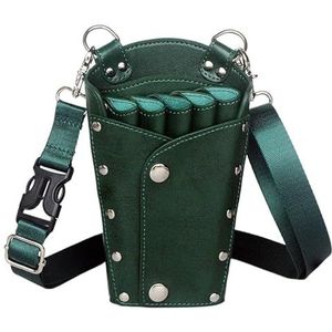 PXAMORTEL Kapperstas Haarschaar Holster Tas Met Schouderriem for Kappers Kapper PU Lederen Schaar Kappersgereedschapstas Tas Houder Kapperstas(Color 5)