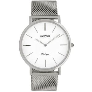 Oozoo Dames horloge-C9901 zilver (40mm)