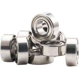 FUSHI 686 ZZ lagers, 6 x 13 x 5 mm, 10 stuks, 686ZZ RS 2RS 686, open handlager voor videokaart, hoge snelheid, voor motor, 686zzw4 6 x 13 x 4 mm