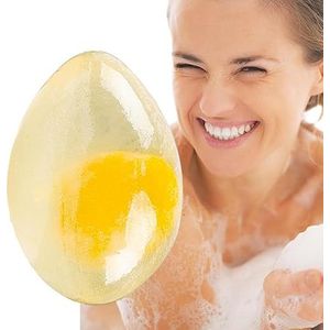 Collagenen Zepen - Handgemaakte eivormige lichaamsreinigingszepen | 80g Originele Zweden Ei Gezichtsverzorging Zeep Eivorm Geurende Botanische Zepen Bar Bexdug