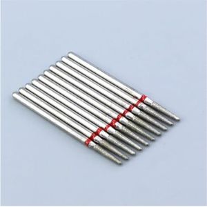 Een spijkerboor Verpakking van 10 diamantnagelboortjes for manicure en pedicure in meerdere kleuren(T26-26)