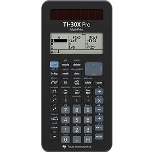 Texas Instruments TI-30X Pro MathPrint Wetenschappelijke Schoolrekenmachine