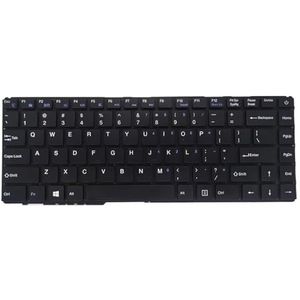 Amerikaans Engels toetsenbord voor Haier U1520EM U1520SD U1500EM USA Notebook Teclado Zwarte toetsen