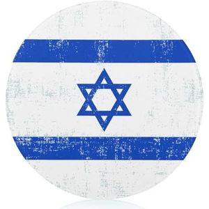 Retro Retro Israël Vlag Snijplank Gehard Glas Snijplank Voor Keuken Restaurant