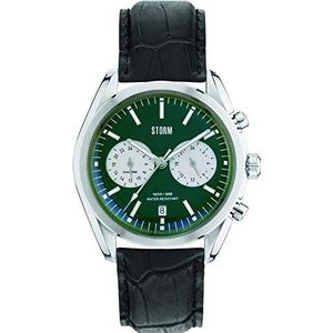 Storm London TREXON Green Leather 47357/GN herenchronograaf